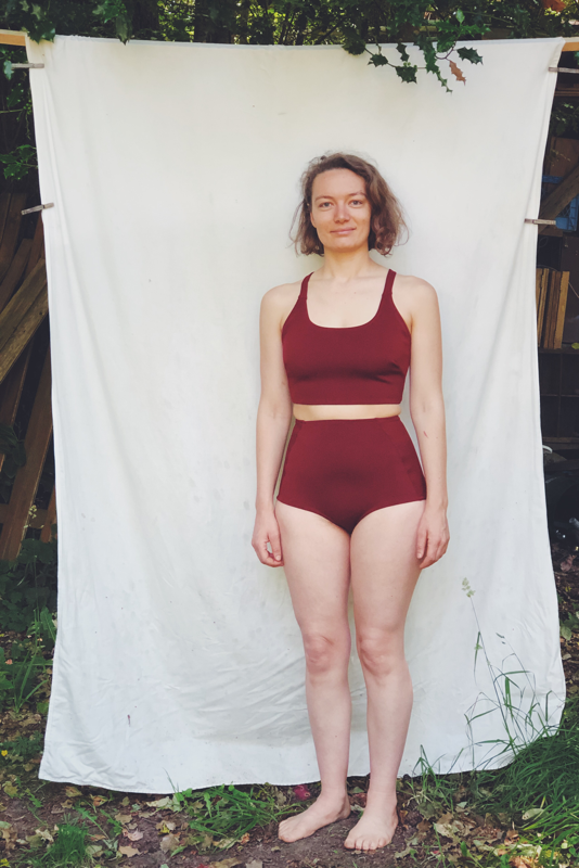 Brick Swimsuit | merrick maria