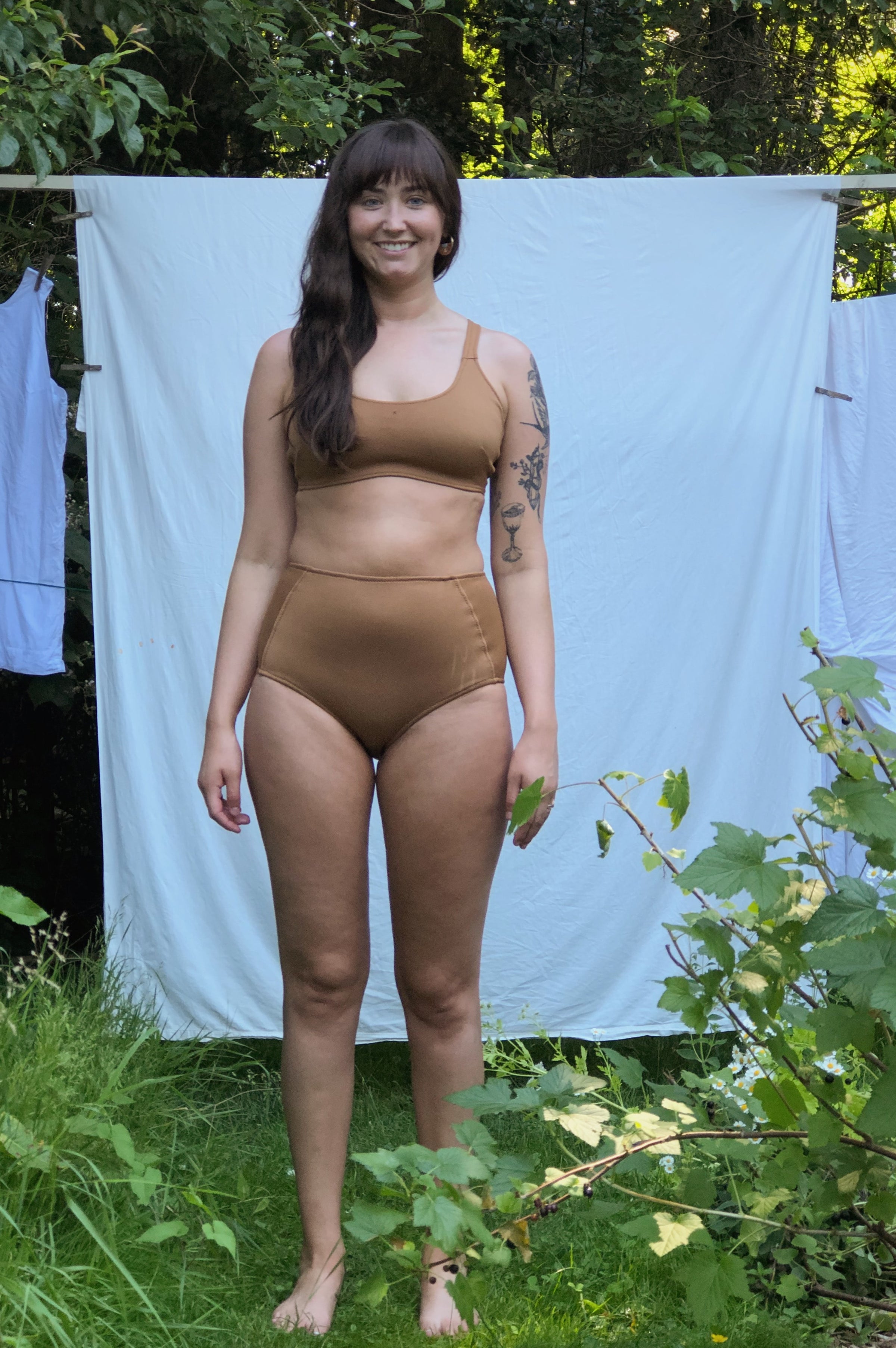 andmary♡Nadia check swim suit ANDMARY】Nadia check swimsuit