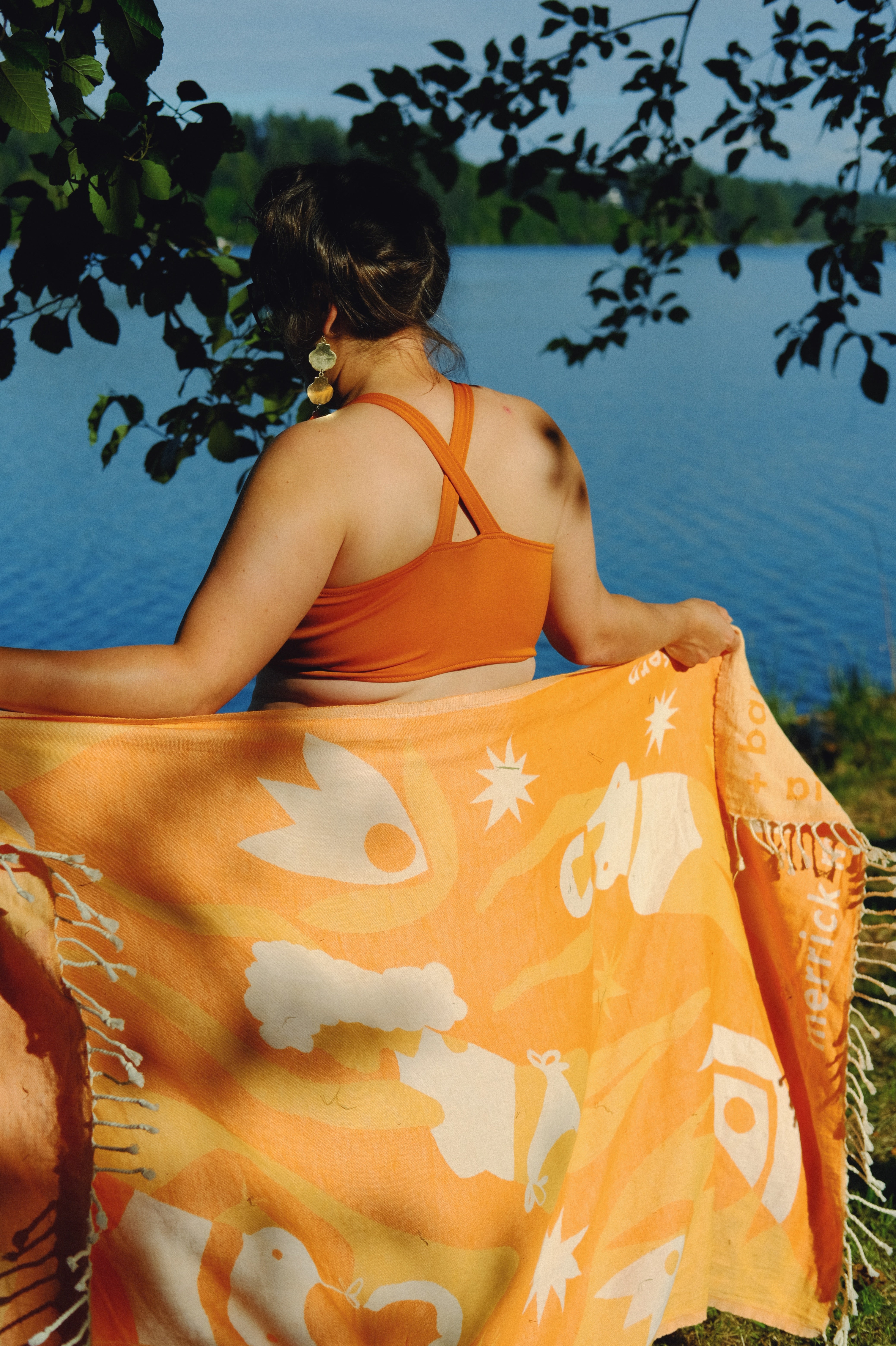 100Fens Fashion Printed Beach Towel Sky Flower Printed Microfiber Bath Towel Beach Cushion Shawl Wipe Sweat Towel